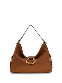 BORSA A SPALLA DONNA - GUESS COGNAC - HWBB93 08180