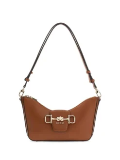 BORSA A SPALLA DONNA - GUESS COGNAC - HWVG99 10180