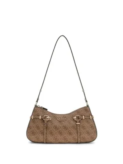 BORSA A SPALLA DONNA - GUESS MARRONE - HWSG99 17180