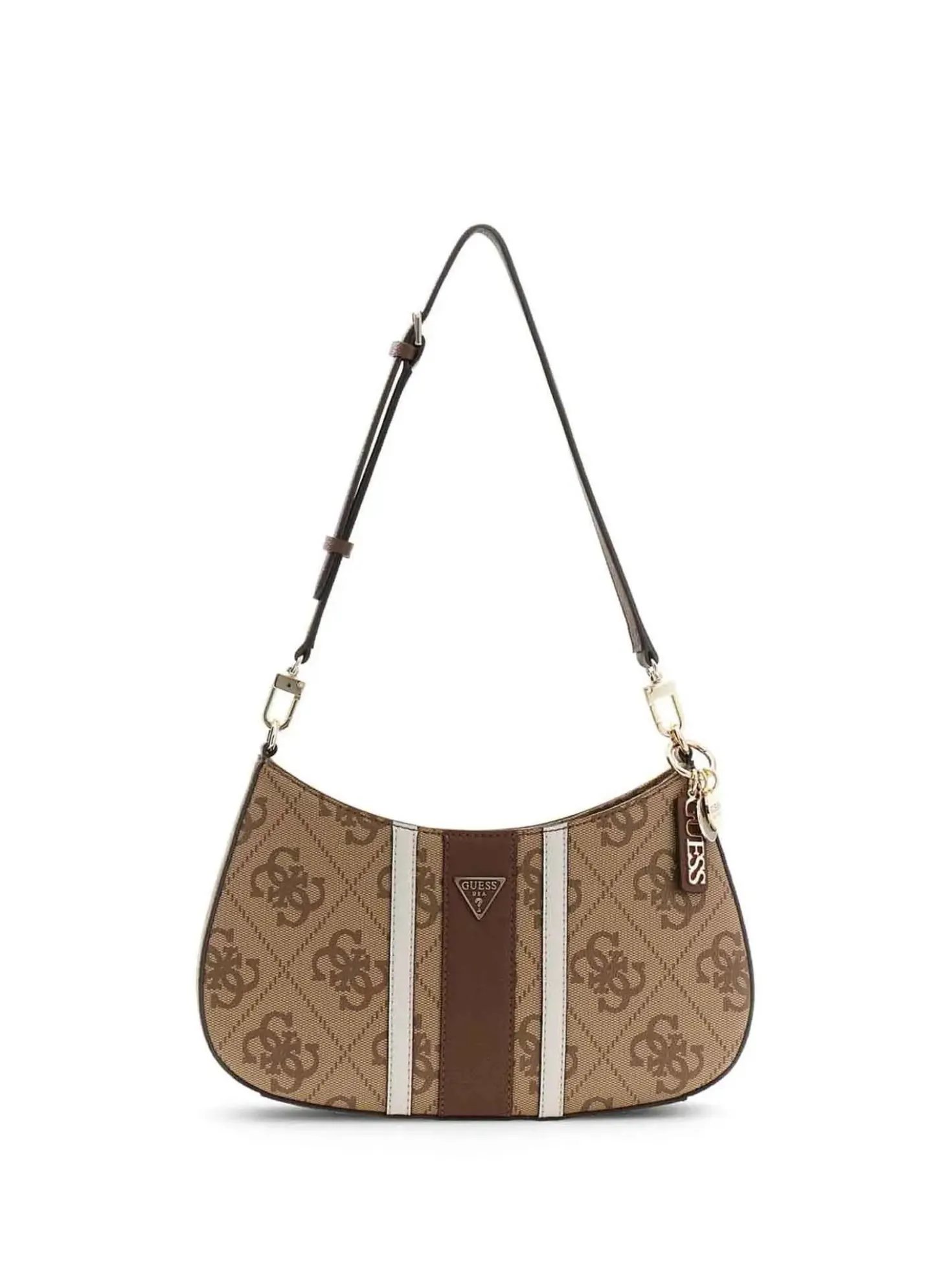 BORSA A SPALLA DONNA - GUESS MARRONE - HWSS96 72180