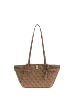 BORSA A SPALLA DONNA - GUESS MARRONE - HWSG78 33080
