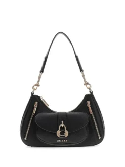 BORSA A SPALLA DONNA - GUESS NERO - HWBG83 62180
