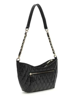 BORSA A SPALLA DONNA - GUESS NERO - HWGG23 23170