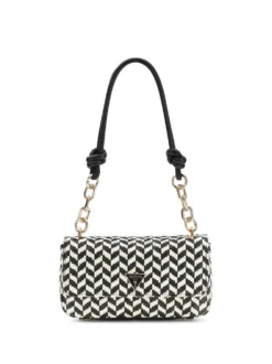 BORSA A SPALLA DONNA - GUESS NERO - HWWG76 91190