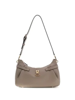 BORSA A SPALLA DONNA - GUESS TAUPE - HWBG78 33180