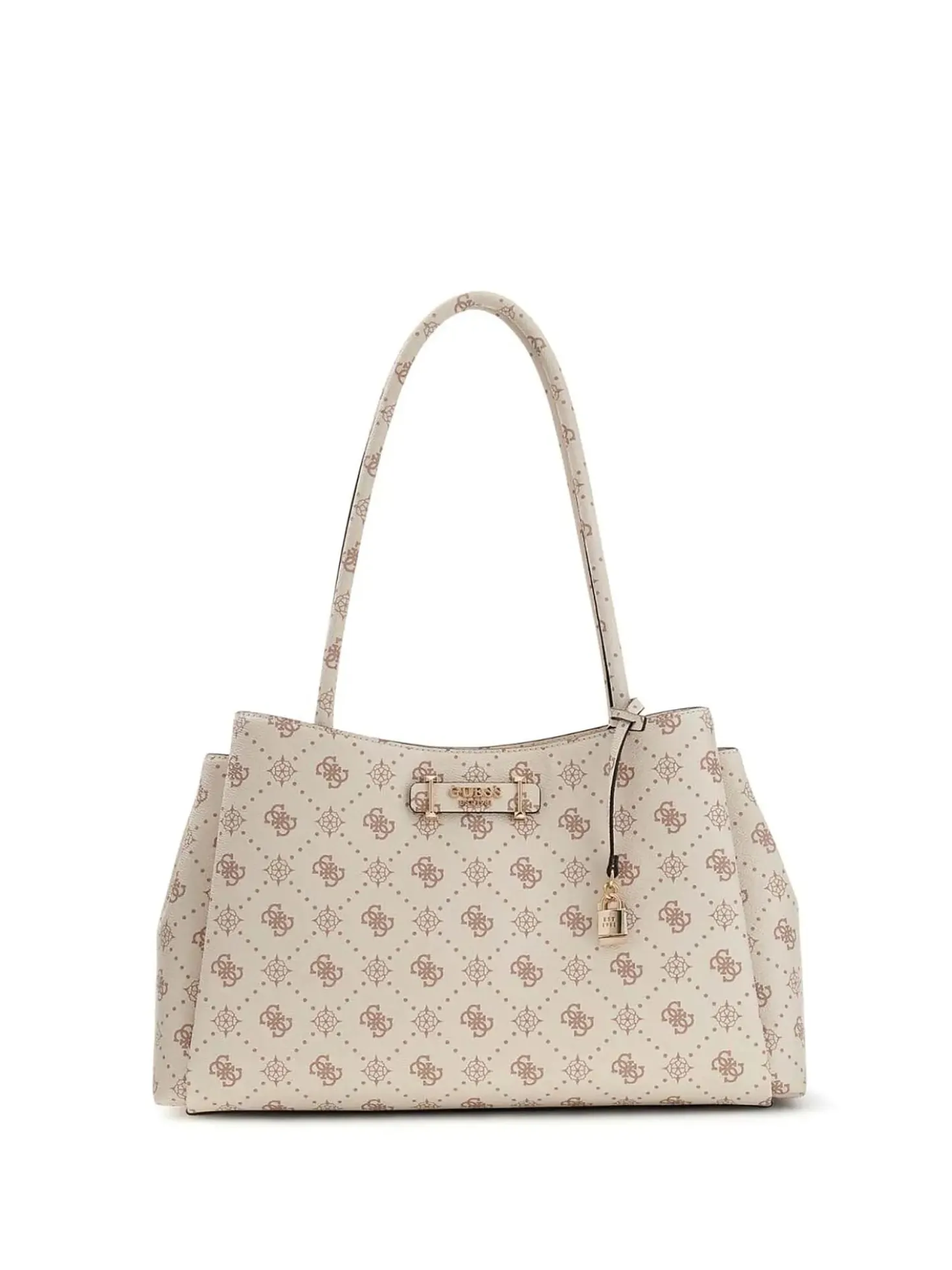 BORSA A SPALLA DONNA - GUESS VANIGLIA - HWGP98 98220