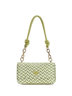 BORSA A SPALLA DONNA - GUESS VERDE - HWWG76 91190