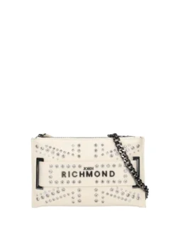 BORSA A SPALLA DONNA - JOHN RICHMOND BIANCO - RWP26149BO