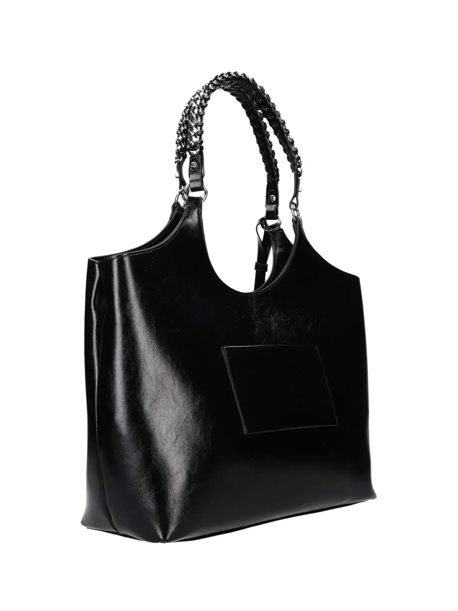 BORSA A SPALLA DONNA - JOHN RICHMOND NERO - RWP26348BO