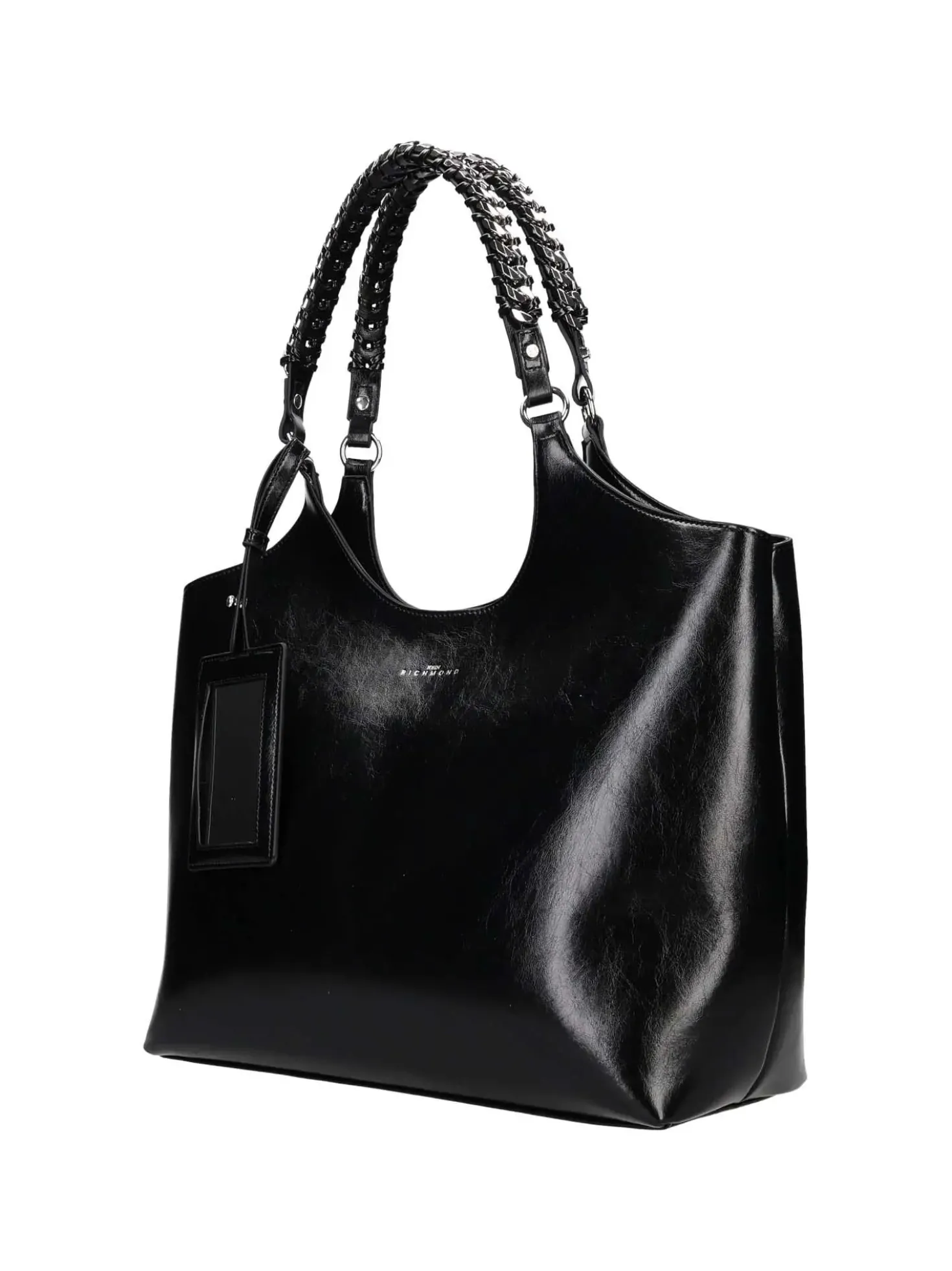 BORSA A SPALLA DONNA - JOHN RICHMOND NERO - RWP26348BO