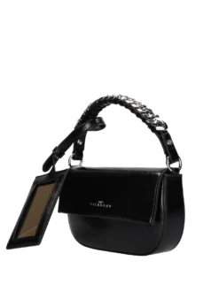 BORSA A SPALLA DONNA - JOHN RICHMOND NERO - RWP26346BO