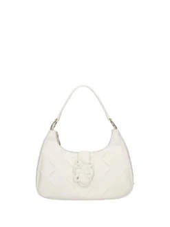 BORSA A SPALLA DONNA - JUST CAVALLI BIANCO - 80RA4BM5 ZSD88