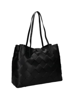 BORSA A SPALLA DONNA - JUST CAVALLI NERO - 80RA4BM2 ZSD88
