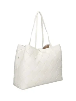 BORSA A SPALLA DONNA - JUST CAVALLI BIANCO - 80RA4BM2 ZSD88