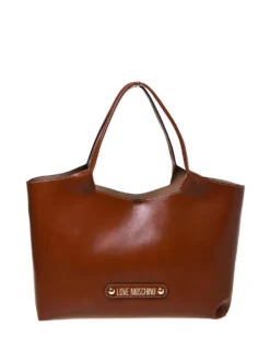 BORSA A SPALLA DONNA - LOVE MOSCHINO CUOIO - JC4129PP1OLH0