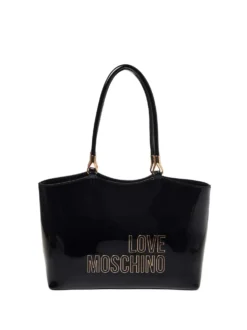 BORSA A SPALLA DONNA - LOVE MOSCHINO NERO - JC4247PP0OKE1