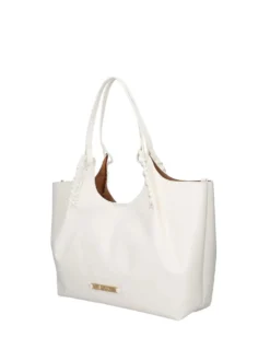 BORSA A SPALLA DONNA - LOVE MOSCHINO BIANCO - JC4297PP0OKL0