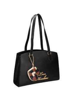 BORSA A SPALLA DONNA - LOVE MOSCHINO NERO - JC4276PP0OK10