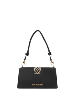 BORSA A SPALLA DONNA - LOVE MOSCHINO NERO - JC4128PP1OLM0