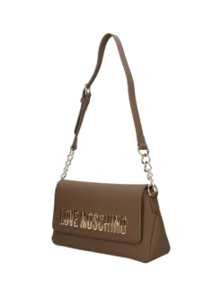 BORSA A SPALLA DONNA - LOVE MOSCHINO FANGO - JC4109PP1OKD0
