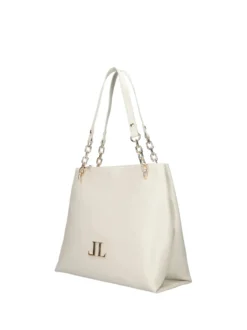 BORSA A SPALLA DONNA - LUMBERJACK BIANCO - LKP05WBA0101