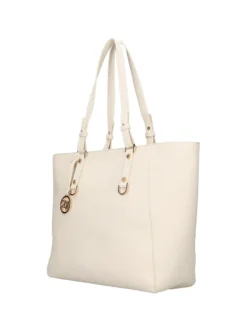 BORSA A SPALLA DONNA - LUMBERJACK BIANCO - LKP05WBA0301