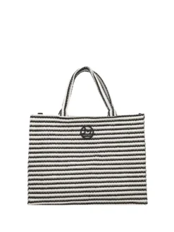 BORSA A SPALLA DONNA - MARC ELLIS MULTI-NERO - BUBY SALINAS L