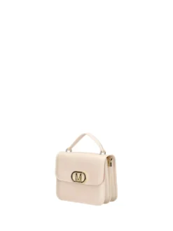 BORSA A SPALLA DONNA - MARC ELLIS BEIGE-ORO - FLAT EAR 26