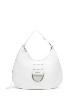 BORSA A SPALLA DONNA - NERO GIARDINI BIANCO - E644161D