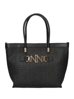 BORSA A SPALLA DONNA - NINI NERO - 26305