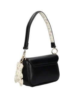 BORSA A SPALLA DONNA - PASH BAG NERO - 19745-MIS-S6B-P