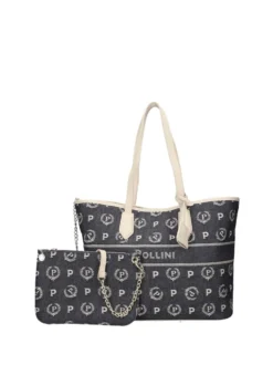 BORSA A SPALLA DONNA - POLLINI BLU - TE8427PP06Q6G
