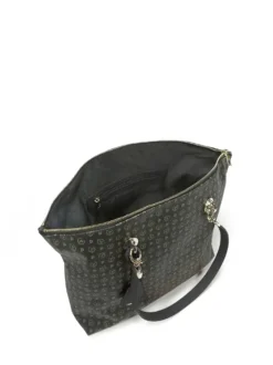 BORSA A SPALLA DONNA - POLLINI NERO - TE8408PP02Q11