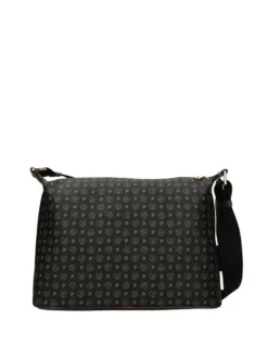 BORSA A SPALLA DONNA - POLLINI NERO-MARRONE - TE8400PP02Q11