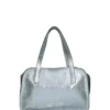 BORSA A SPALLA DONNA - REBELLE ARGENTO-BIANCO - REB0163 P0025