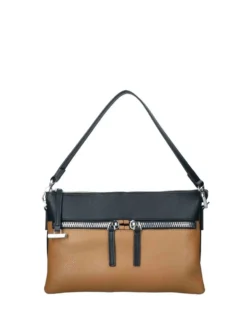 BORSA A SPALLA DONNA - REBELLE ARANCIO - REB0253 P0001