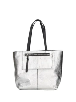 BORSA A SPALLA DONNA - REBELLE ARGENTO - REB0174 P0016