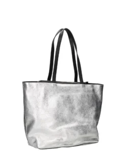 BORSA A SPALLA DONNA - REBELLE ARGENTO - REB0174 P0016