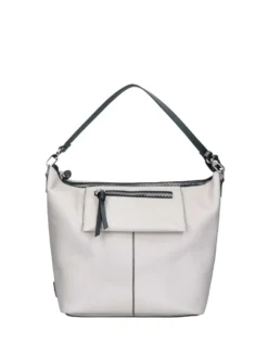 BORSA A SPALLA DONNA - REBELLE GRIGIO - REB0171 P0001