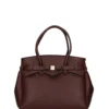 BORSA A SPALLA DONNA - SAVE MY BAG MARRONE - S62-MISS-L-PUB