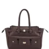 BORSA A SPALLA DONNA - SAVE MY BAG MARRONE - S62-CLARA-L-PUB
