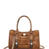 BORSA A SPALLA DONNA - SAVE MY BAG CUOIO - S62-SELENA-M-EMU