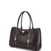 BORSA A SPALLA DONNA - SAVE MY BAG MARRONE - S62-SELENA-L-EMU