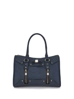 BORSA A SPALLA DONNA - SAVE MY BAG BLU - S62-SELENA-L-SUE