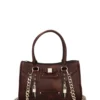 BORSA A SPALLA DONNA - SAVE MY BAG MARRONE - S62-SELENA-M-EMU