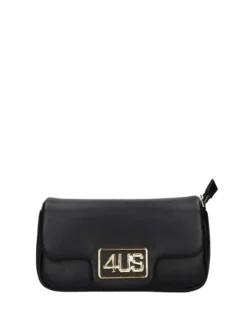 BORSA A SPALLA DONNA - 4US PACIOTTI NERO - 10922