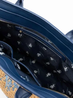 BORSA A SPALLA DONNA - US POLO ASSN. NAVY - BEU2P8695WP5