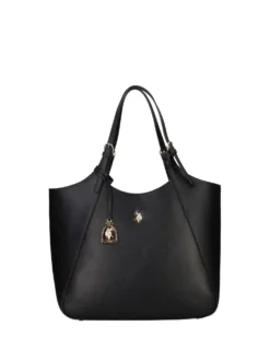 BORSA A SPALLA DONNA - US POLO ASSN. NERO - BEUJE9094WVP