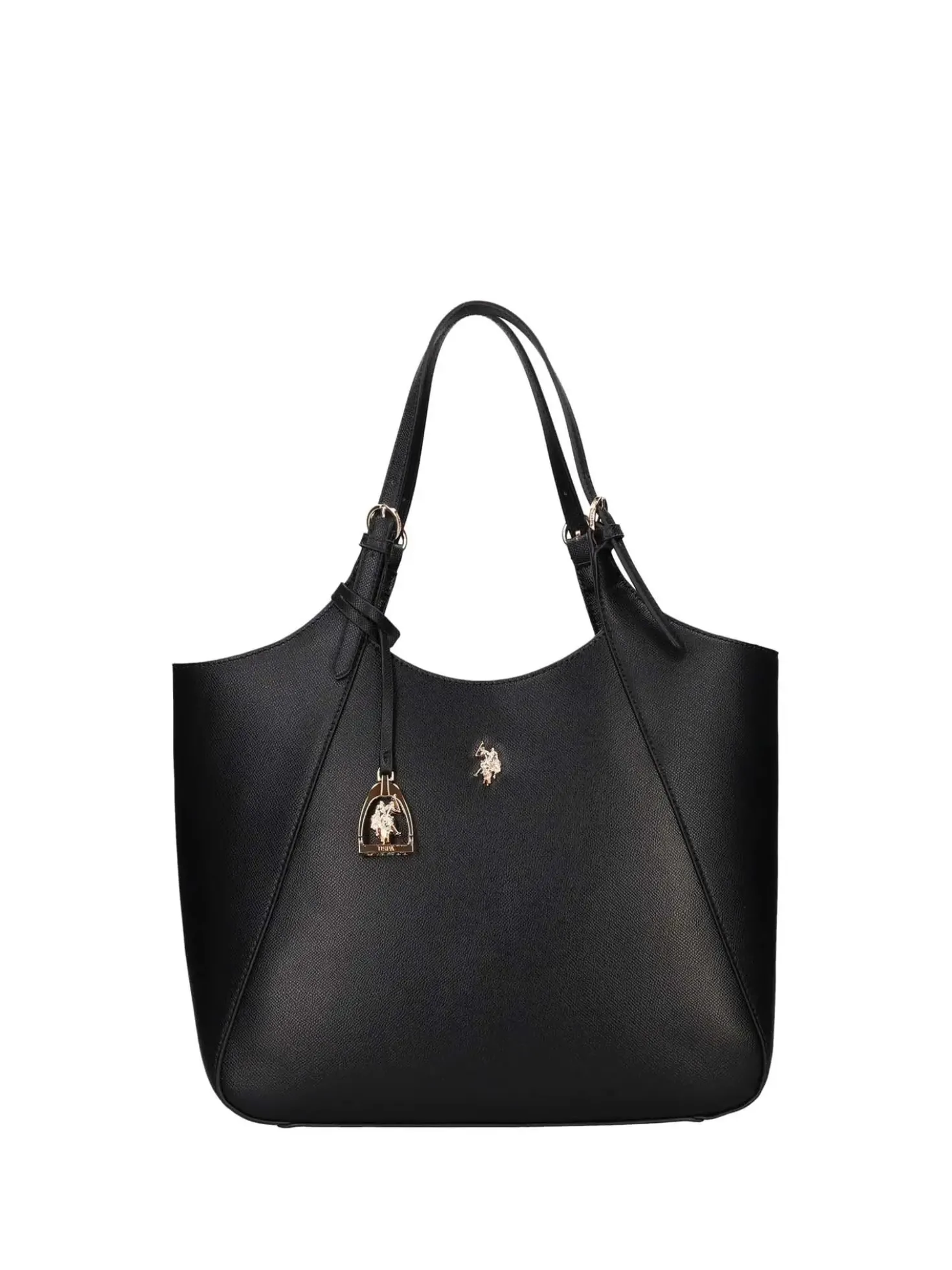 BORSA A SPALLA DONNA - US POLO ASSN. NERO - BEUJE9094WVP