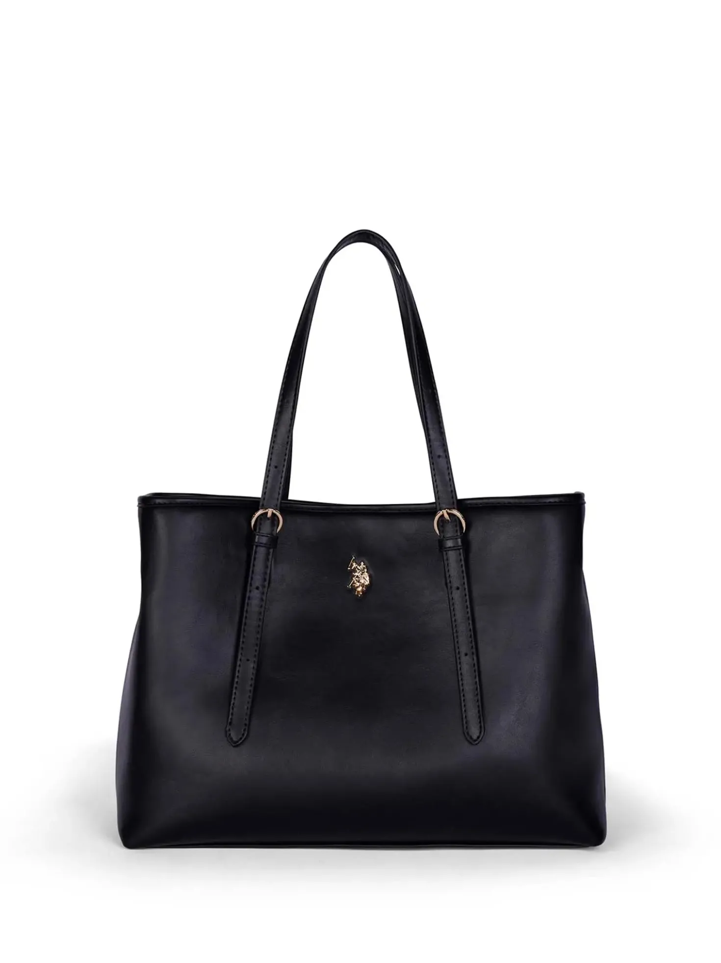 BORSA A SPALLA DONNA - US POLO ASSN. NERO - BIU4B8935WVP